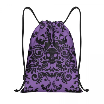 Персонализирана раница Raven Rage Drawstring Sports Gym Bag for Women Men Halloween Witch Gothic Scary Crow Training Sackpack