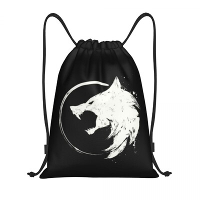 Персонализирана раница Raven Rage Drawstring Sports Gym Bag for Women Men Halloween Witch Gothic Scary Crow Training Sackpack