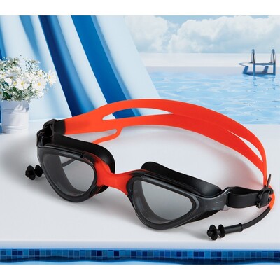 1 buc. Ochelari de înot reglabili, rezistenti la apă, anti-aburire, ochelari de înot cu cadru mic, potriviti pentru înot și scufundări, sporturi acvatice