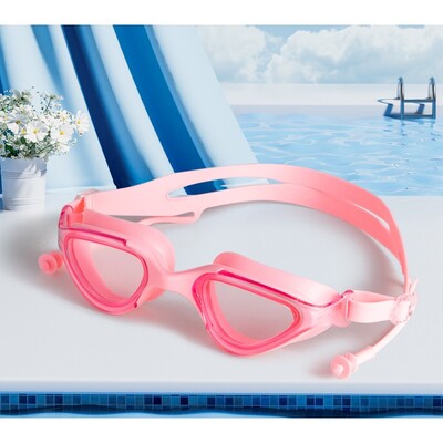 1 buc. Ochelari de înot reglabili, rezistenti la apă, anti-aburire, ochelari de înot cu cadru mic, potriviti pentru înot și scufundări, sporturi acvatice