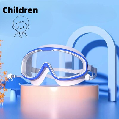 Ochelari de înot cu ochelari de scufundări profesionali de înaltă definiție, impermeabili și anti-aburire, pentru adulți, băieți și fete, sport de înot