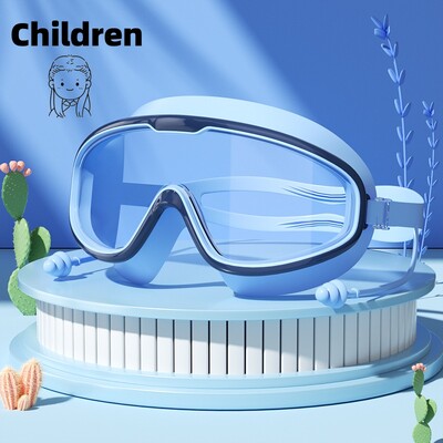 Ochelari de înot cu ochelari de scufundări profesionali de înaltă definiție, impermeabili și anti-aburire, pentru adulți, băieți și fete, sport de înot