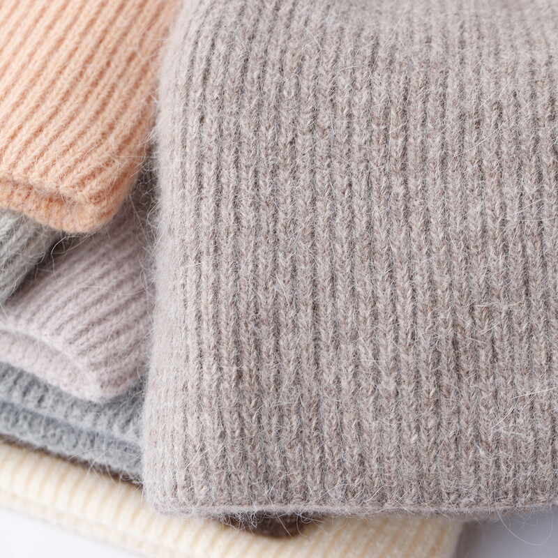 2024 topla boja Debela i topla skijaška kapa Pleteni pulover sa zečjom dlakom Vunene kape Muške kape Pletene ženske zimske kape Veleprodaja