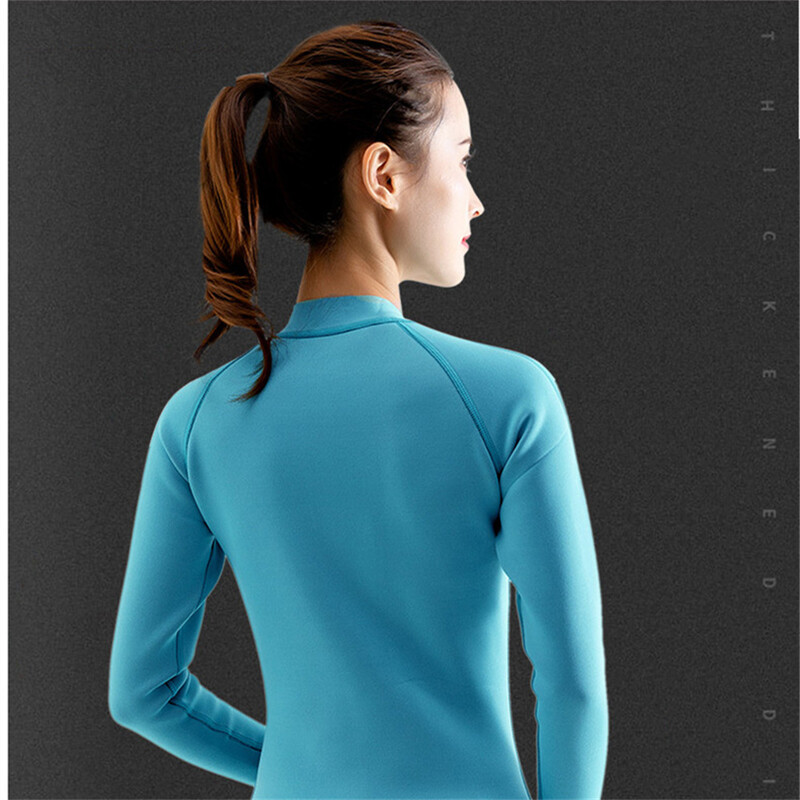 Vasaros moteriškas 2 mm neopreninis bikini hidrokostiumas ir nardymo kojinės ilgomis rankovėmis odai nardymo kostiumas, atsparus saulei nardymo nardymo maudymosi kostiumėlis