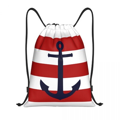 Geantă personalizată cu șnur busolă gri pentru antrenament Rucsacuri de yoga bărbați femei rucsac nautic navigație marinar sport gimnastică