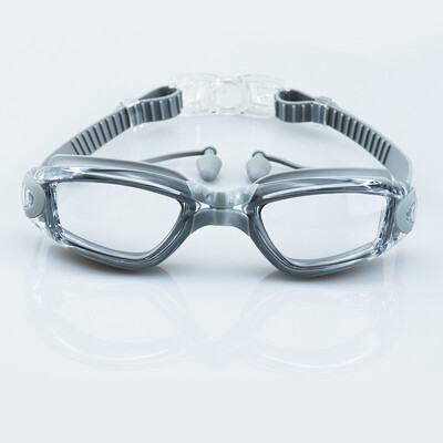 Peldbrilles Crystal Clear PC lēcas Anti-Miglas UV aizsardzība Ūdensizturīgs vīriešiem Sievietēm Jaunatnei Niršana un peldēšana baseinā