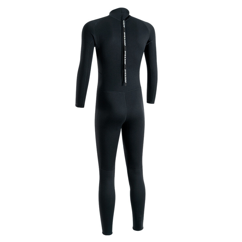 Costume de neopren 3MM Bărbați Neopren Scufundări Surfing Înot Costume complete Apă rece Menține cald Fermoar Sporturi acvatice Costum complet de scafandru