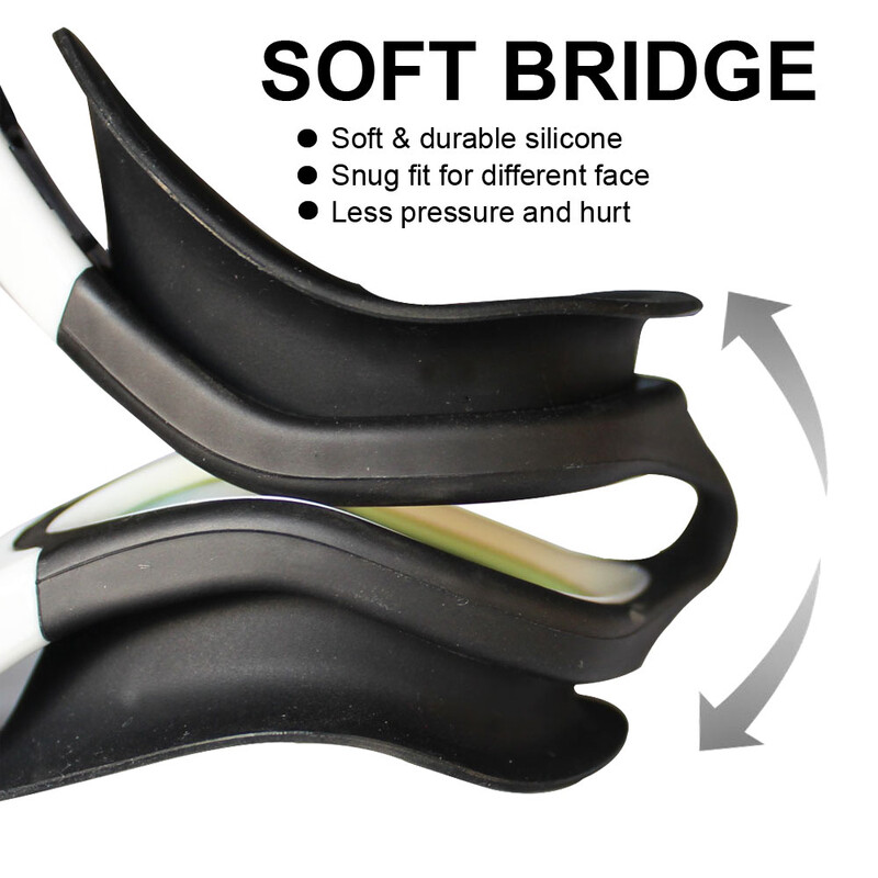 Lentile profesionale de protecție UV anti-aburire pentru adulți, bărbați, femei, ochelari de înot, ochelari de înot din silicon, reglabili, impermeabili, în piscină