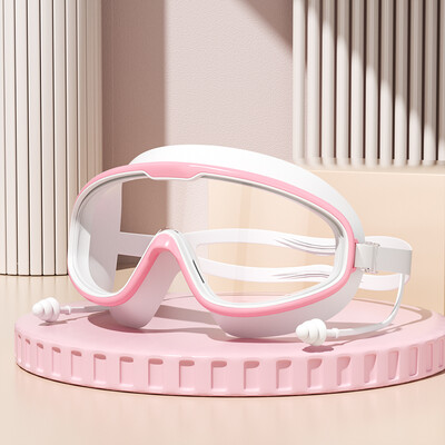 Ochelari de înot Ochelari de înot Cadru mare Ochelari de înot Cadru mare HD Vizualizare largă Anti-aburire Protecție UV Ochelari de înot pentru adulți Fără scurgeri