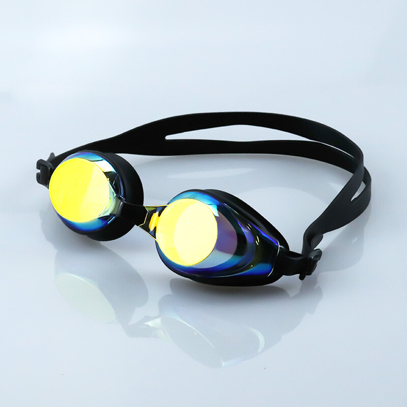 Ochelari de înot Lentile cristaline anti-ceață Protecție UV avansată Curele reglabile Ochelari de înot impermeabili unisex