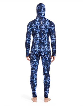 DEMMET Ανδρικά 3mm Spearfishing Premium Camouflage CRSC Neoprene Wetsuit Scuba Diving Suit Hoodie Snorkeling Suits TOPAND PANTS