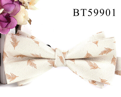 Papion nou de culoare maro Cămăși ocazionale Papion pentru bărbați, femei, papion, papion, cravate, pentru petrecere, nuntă, papion pentru cadouri de mire