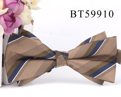 Papion nou de culoare maro Cămăși ocazionale Papion pentru bărbați, femei, papion, papion, cravate, pentru petrecere, nuntă, papion pentru cadouri de mire