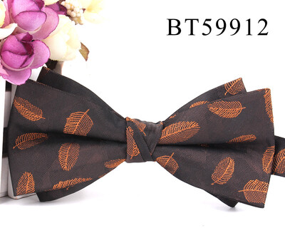 Papion nou de culoare maro Cămăși ocazionale Papion pentru bărbați, femei, papion, papion, cravate, pentru petrecere, nuntă, papion pentru cadouri de mire