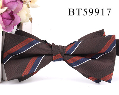 Papion nou de culoare maro Cămăși ocazionale Papion pentru bărbați, femei, papion, papion, cravate, pentru petrecere, nuntă, papion pentru cadouri de mire