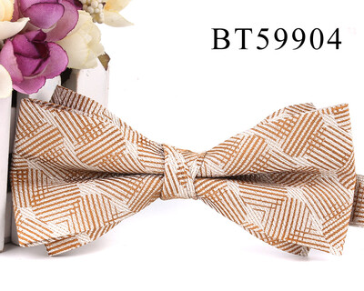 Papion nou de culoare maro Cămăși ocazionale Papion pentru bărbați, femei, papion, papion, cravate, pentru petrecere, nuntă, papion pentru cadouri de mire