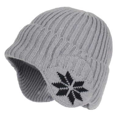 Pălărie pentru bărbați, iarnă, tricotată în aer liber, cu pluș și îngroșat, pentru ciclism de iarnă, căldură în aer liber și pălărie de lână cu protecție pentru urechi