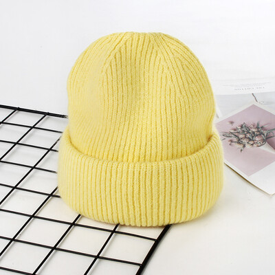 VISROVER 9 Culori, Unisex, Culoare Solidă, Pălărie De Iarnă, Pălărie De Iarnă Pentru Femeie, Bonnet Acrilic Femeie Toamnă Călduță