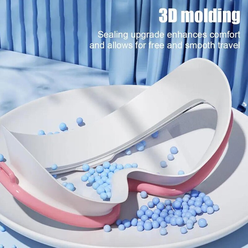 Ochelari de înot noi pentru adulți, anti-ceață, ochelari de înot de înaltă definiție, dopuri de urechi din silicon, ochelari de înot reglabili cu cadru mare