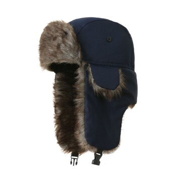 Ανδρικό Winter Trapper Aviator Trooper Earflap Ζεστό ρωσικό αδιάβροχο καπέλο σκι βομβαρδιστικό καπέλο Ρωσικά καπέλα ζεστά προστατευτικά αυτιών