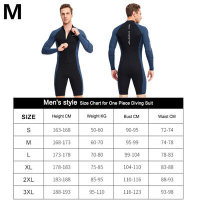 Haina din neopren pentru scufundări cu fermoar Haine de protecție pentru scufundări pentru bărbați Anti-zgârieturi Rezistenta la rece Durabil Accesorii calde pentru exterior