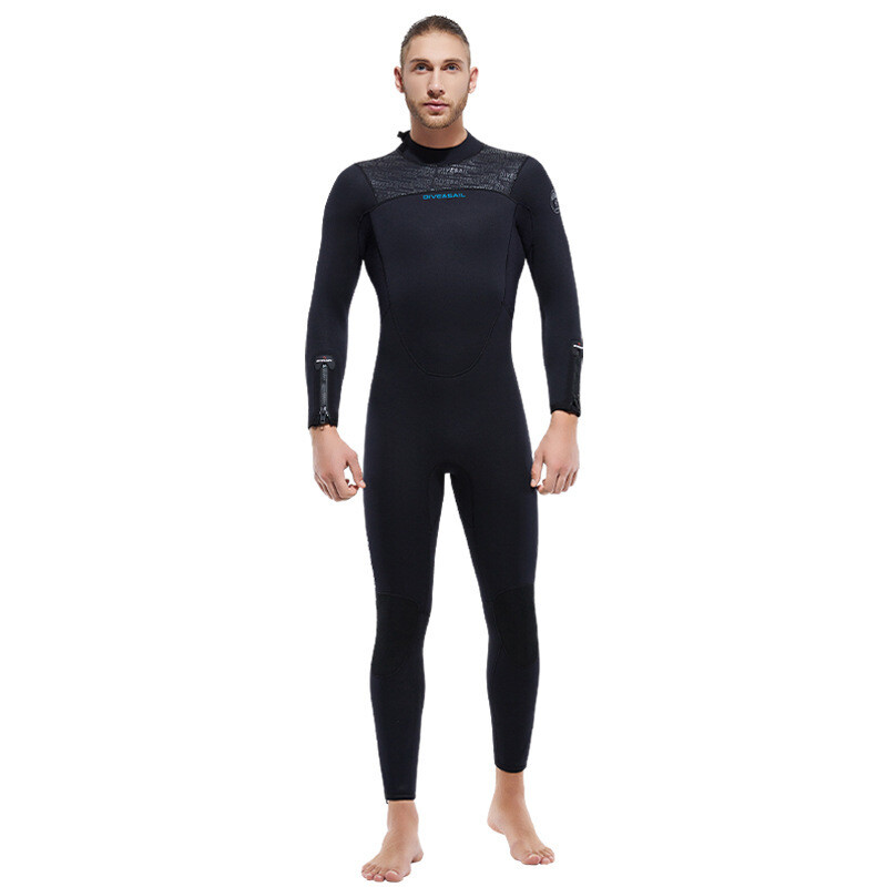 Femei Bărbați Costume de neopren de 5 mm Costum de scufundări pentru tot corpul Snorkeling Surfing Înot cu mânecă lungă Păstrați apa caldă