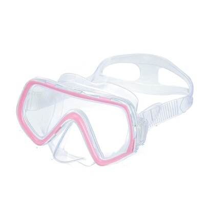 Sticlă PC Ochelari de înot pentru copii Curea din PVC Mască de scufundare pentru copii Vizualizare largă cu capac pentru nas Ochelari de înot pentru piscină Copii 3-8 ani