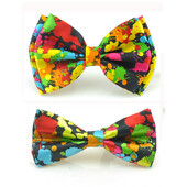 Meeste kikilips meestele Naistele "2 Halloween Bomb Painting" Disain smoking kleit Gravata peokleit liblikasõlm kingitus Dropshippg