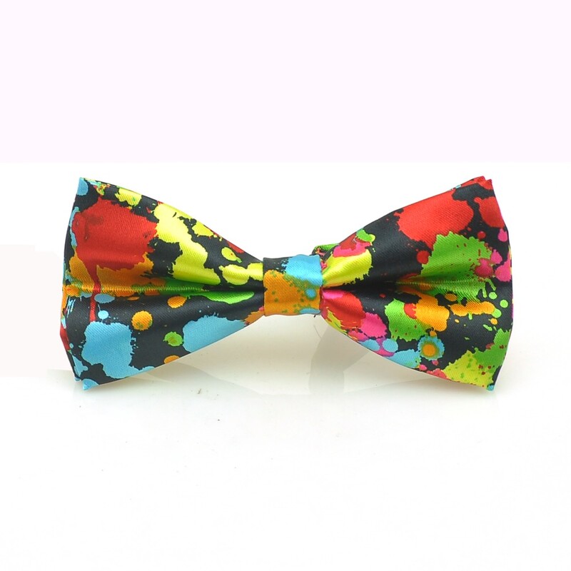 Meeste kikilips meestele Naistele "2 Halloween Bomb Painting" Disain smoking kleit Gravata peokleit liblikasõlm kingitus Dropshippg