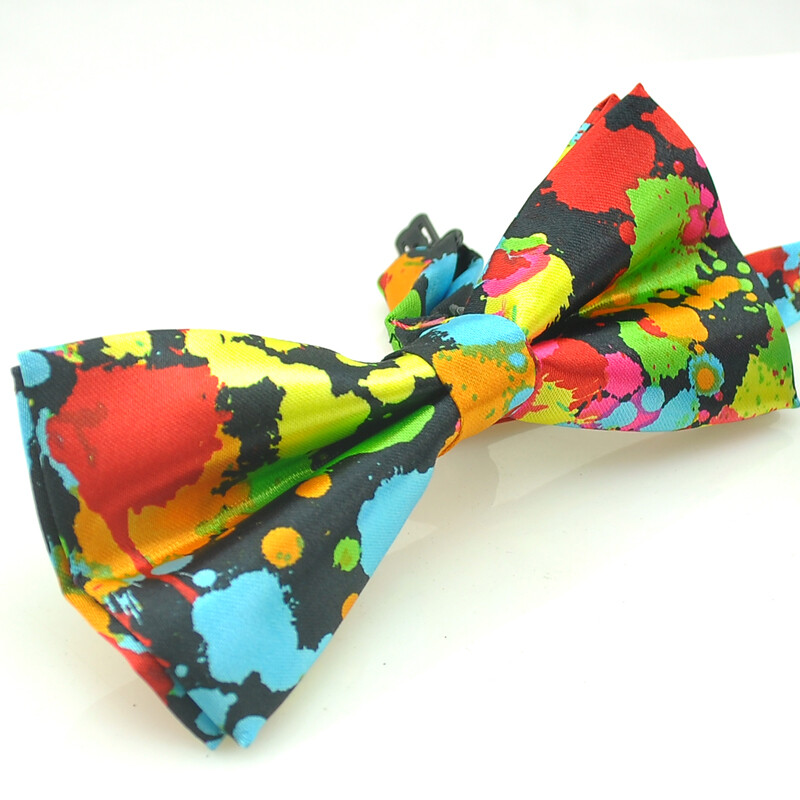 Meeste kikilips meestele Naistele "2 Halloween Bomb Painting" Disain smoking kleit Gravata peokleit liblikasõlm kingitus Dropshippg