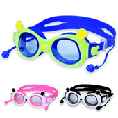 Ochelari de înot anti-aburire Panda pentru bărbați și femei cu dopuri anti-aburi de înaltă definiție Ochelari de înot cu cadru mare cu dopuri pentru urechi