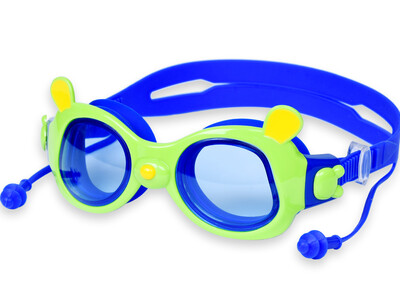 Ochelari de înot anti-aburire Panda pentru bărbați și femei cu dopuri anti-aburi de înaltă definiție Ochelari de înot cu cadru mare cu dopuri pentru urechi