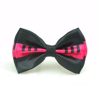 Muška leptir-kravata Klavirska ploča s tipkovnicom Otisnuta kravata Smoking Svečana haljina Leptir-mašna Party Vjenčanje Kravata Poklon Kravate za muškarce Dizajn leptir čvorova