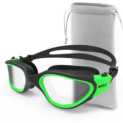 Lentile profesionale de protecție UV anti-aburire pentru adulți, bărbați, femei, ochelari de înot polarizați, ochelari de înot din silicon, rezistenți la apă, reglabili