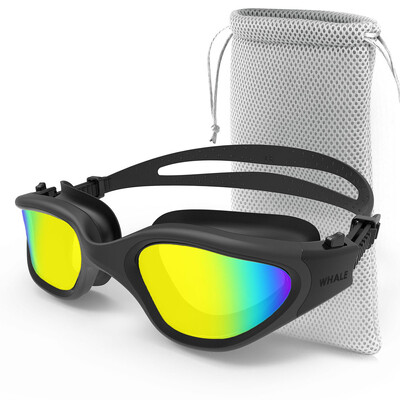 Lentile profesionale de protecție UV anti-aburire pentru adulți, bărbați, femei, ochelari de înot polarizați, ochelari de înot din silicon, rezistenți la apă, reglabili