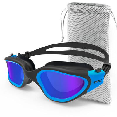 Lentile profesionale de protecție UV anti-aburire pentru adulți, bărbați, femei, ochelari de înot polarizați, ochelari de înot din silicon, rezistenți la apă, reglabili