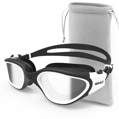 Lentile profesionale de protecție UV anti-aburire pentru adulți, bărbați, femei, ochelari de înot polarizați, ochelari de înot din silicon, rezistenți la apă, reglabili