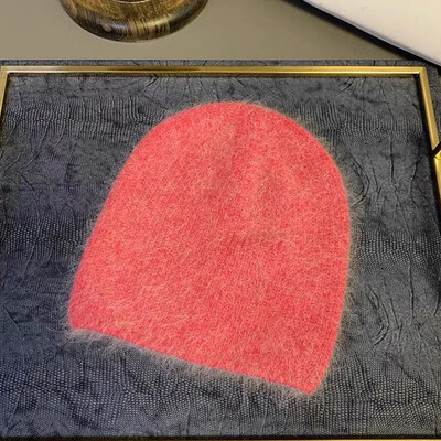 Pălărie de iarnă din blană de iepure de culoare uni 2023, pentru femeie, păr lung, șapcă caldă, pălărie moale de iarnă, simplă, de înaltă calitate