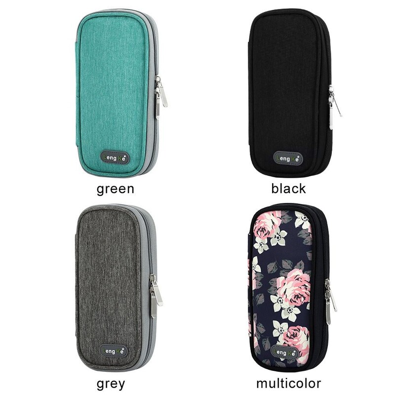 Geantă de răcire cu insulină din pânză Oxford Geantă de depozitare la rece pentru medicamente de călătorie, de buzunar de călătorie.