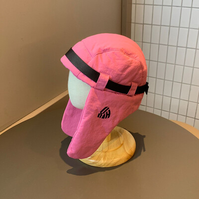 Căciuli-pilot de protecție a urechilor în stil Harajuku pentru bărbați și femei, iarnă, călărit în aer liber, călărire, versatile, ocazionale.