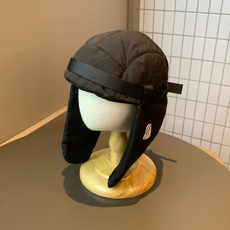 Căciuli-pilot de protecție a urechilor în stil Harajuku pentru bărbați și femei, iarnă, călărit în aer liber, călărire, versatile, ocazionale.
