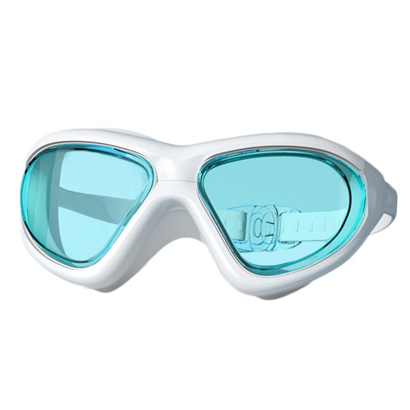 Ochelari de înot de înaltă definiție pentru adulți pentru bărbați și femei, galvanizati, cadru mare confortabil, impermeabili și anti-aburi Swi Q4E6