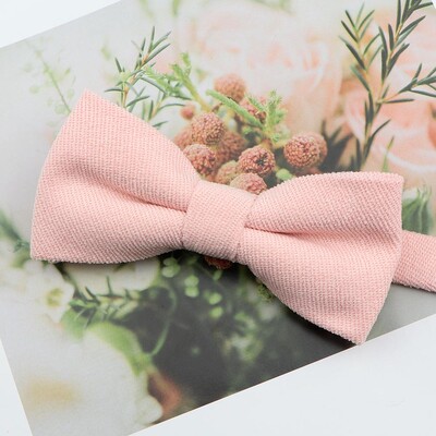 Meeste ülipehme udune seemisnahast vanema-lapse kikilipsu komplekt Macarons ühevärviline klassikalise disainiga armas liblikas punane roheline sinine roosa lips