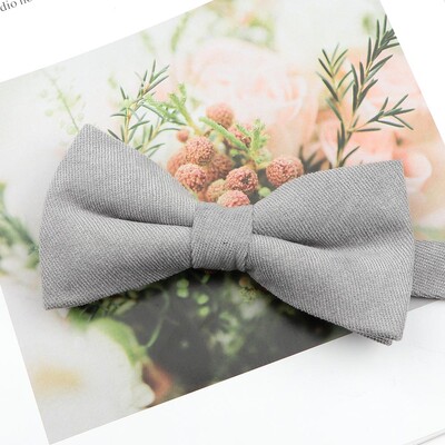 Meeste ülipehme udune seemisnahast vanema-lapse kikilipsu komplekt Macarons ühevärviline klassikalise disainiga armas liblikas punane roheline sinine roosa lips