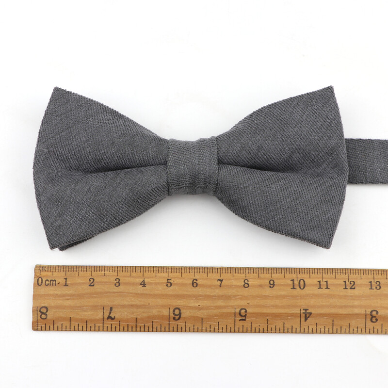 Meeste ülipehme udune seemisnahast vanema-lapse kikilipsu komplekt Macarons ühevärviline klassikalise disainiga armas liblikas punane roheline sinine roosa lips