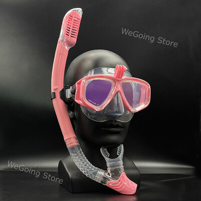 Spoguļlēcu snorkelēšanas komplekts ar Gopro stiprinājuma niršanas maskām snorkelēšanas komplekts ar pretmiglas brillēm, peldēšanas ekipējums sievietēm vīriešiem