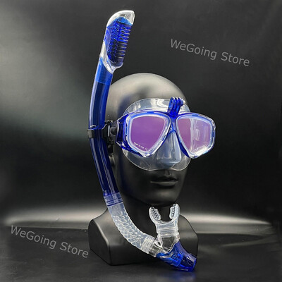 Spoguļlēcu snorkelēšanas komplekts ar Gopro stiprinājuma niršanas maskām snorkelēšanas komplekts ar pretmiglas brillēm, peldēšanas ekipējums sievietēm vīriešiem