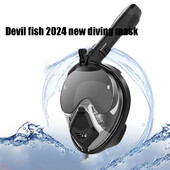 Professionaalne snorgeldamise sukeldumismask Täiskasvanute ujumisvarustuse jaoks mõeldud uduvastased kaitseprillid.