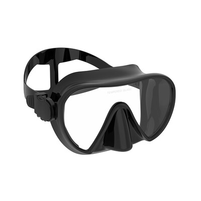 Scuba Diving Snorkeling Mask Frameless Mask Φούστα σιλικόνης Perfect Seal Πανοραμική θέα Γυαλιά κολύμβησης από σκληρυμένο γυαλί Κατάλληλο για ενήλικες