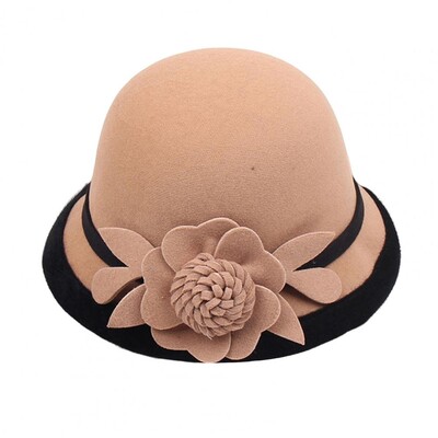 Pălărie franțuzească pentru femei, cu fundă, panglică, lână, jazz, pălării din pâslă, pentru doamne, iarnă, toamnă, capela, rochie elegantă, pălărie pentru banchet.